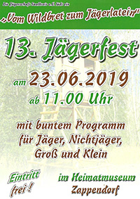 13. Jägerfest der Jägerschaft Saalkreis e.V.